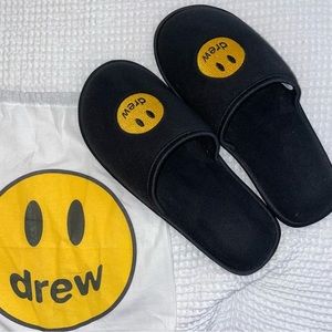 Like New Authentic Drew House Mascot Slippers